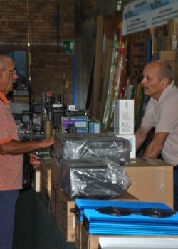 Gianni I5QNW con Franco di Magic Phone