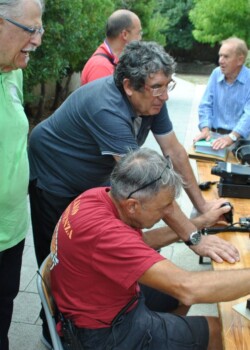 Stazione IQ5IZ test antenne con i due Roberto IK5SR e IZ5ZBU